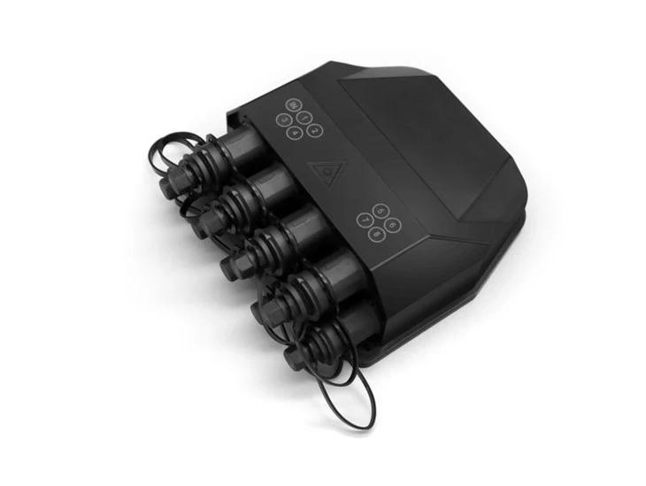 Cutie de distribuție de fibre impermeabile cu 9 nuclee
