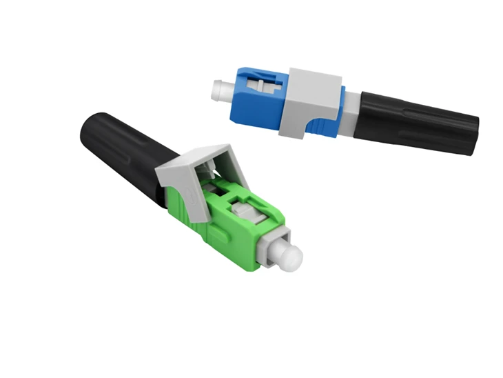 Conector rapid pentru fibră optică