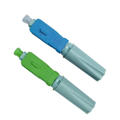 Conector rapid pentru fibră optică FTTH pre-încorporat SC
