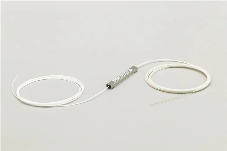 Splitter de fibre PLC 1×2, fără conector
