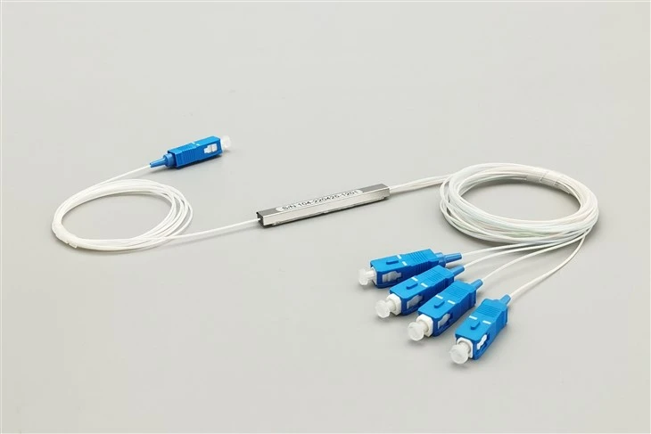 1×4 SC UPC Plc Fibre Splitter, Mini Modul