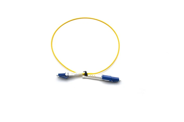 Cordon de corecție din fibră duplex monomod LC la LC UPC – 9/125μm OS2 cu manta LSZH